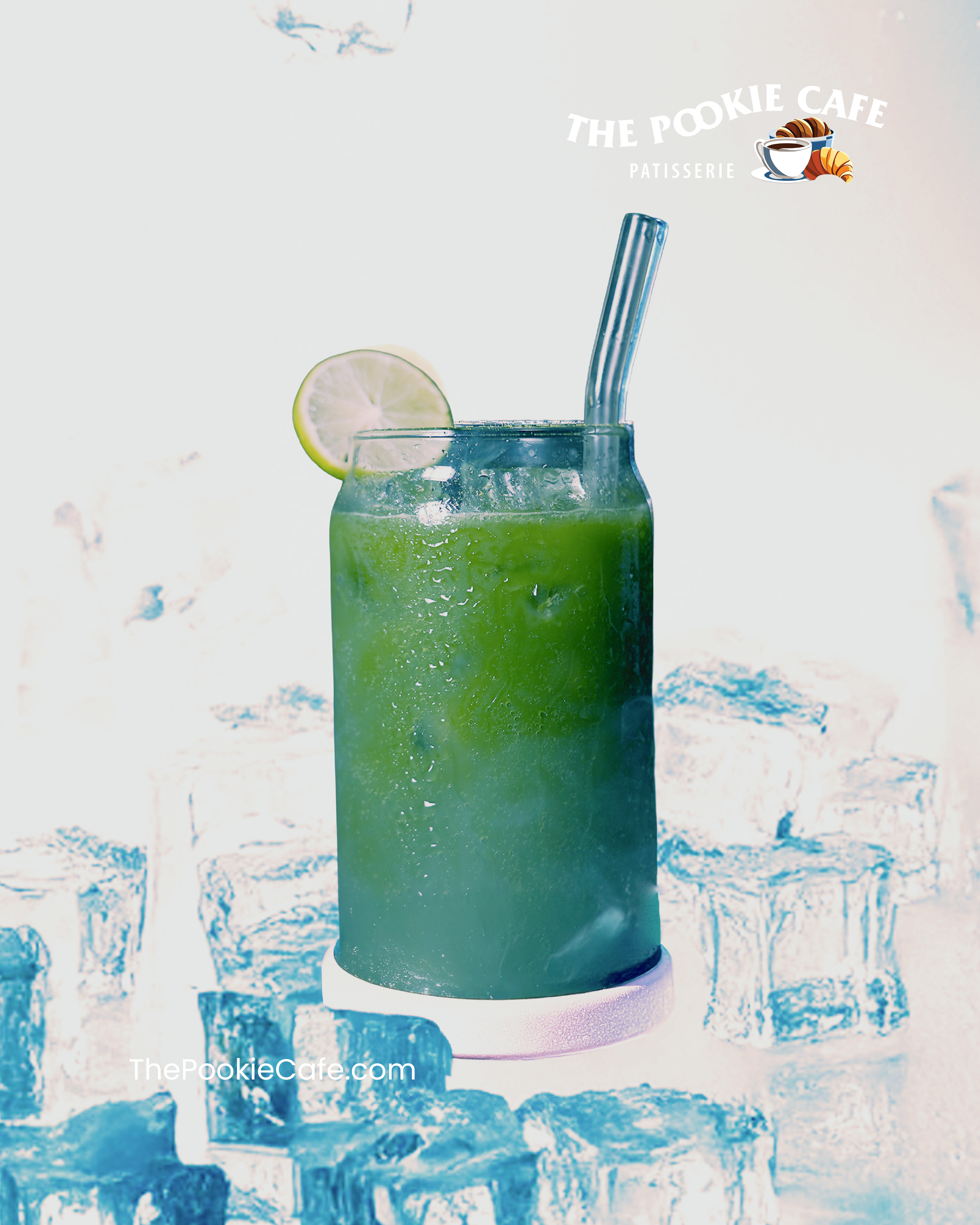 Sparkling Matcha Lemonade